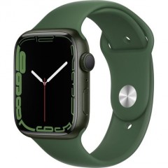 Часы Apple Watch Series 7 GPS, 45mm Starlight Aluminium Case with Starlight Sport Band,Корпус из алюминия цвета «сияющая звезда», спортивный ремешок цвета «сияющая заря» 45 мм 