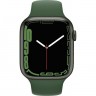Часы Apple Watch Series 7 GPS, 45mm Starlight Aluminium Case with Starlight Sport Band,Корпус из алюминия цвета «сияющая звезда», спортивный ремешок цвета «сияющая заря» 45 мм 