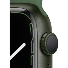 Часы Apple Watch Series 7 GPS, 45mm Starlight Aluminium Case with Starlight Sport Band,Корпус из алюминия цвета «сияющая звезда», спортивный ремешок цвета «сияющая заря» 45 мм 