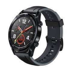 HUAWEI WATCH GT Black Silicone Strap