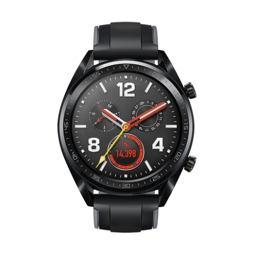 HUAWEI WATCH GT Black Silicone Strap