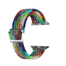Ремешок SwitchEasy Candy для Apple Watch 7 45mm&1~6, SE 42/44mm. Материал: нейлон. Дизайн: Rainbow