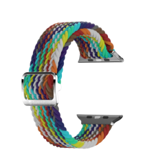Ремешок SwitchEasy Candy для Apple Watch 7 45mm&amp;1~6, SE 42/44mm. Материал: нейлон. Дизайн: Rainbow