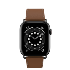 Ремешок SwitchEasy Classic для Apple Watch 7 41mm&amp;1~6, SE 38/40mm. Материал: натуральная кожа. Цвет: коричневый