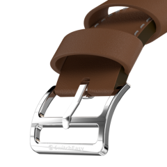 Ремешок SwitchEasy Classic для Apple Watch 7 41mm&amp;1~6, SE 38/40mm. Материал: натуральная кожа. Цвет: коричневый