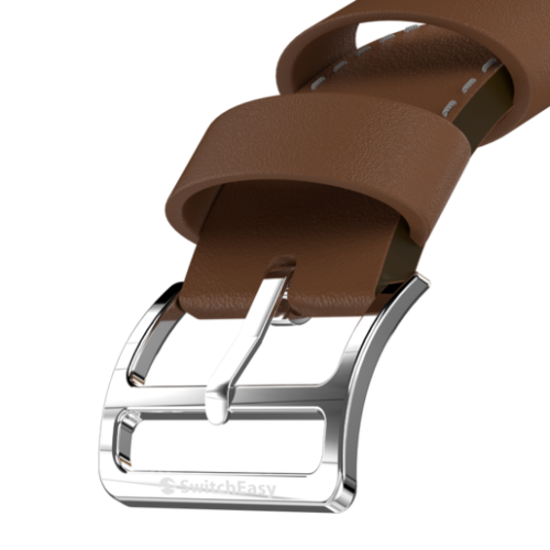 Ремешок SwitchEasy Classic для Apple Watch 7 45mm&1~6 SE 42/44mm. Материал: натуральная кожа. Цвет: коричневый