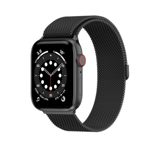 Ремешок SwitchEasy Mesh для Apple Watch 38/40mm. Материал: нержвающая сталь. Цвет: черный.