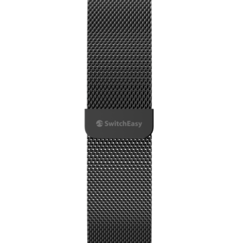 Ремешок SwitchEasy Mesh для Apple Watch 38/40mm. Материал: нержвающая сталь. Цвет: черный.