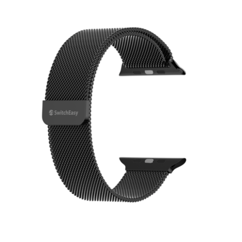 Ремешок SwitchEasy Mesh для Apple Watch 42/44mm. Материал: нержвающая сталь. Цвет: черный.