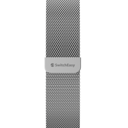 Ремешок SwitchEasy Mesh для Apple Watch 7 41mm&1~6, SE 38/40mm. Материал: нержвающая сталь. Цвет: серебряный.