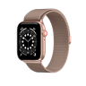Ремешок SwitchEasy Mesh для Apple Watch 7 41mm&1~6,SE 38/40mm. Материал: нержавеющая сталь. Цвет: розовое золото. 