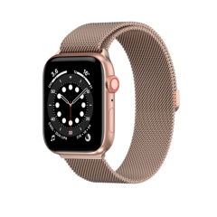 Ремешок SwitchEasy Mesh для Apple Watch 7 41mm&amp;1~6,SE 38/40mm. Материал: нержавеющая сталь. Цвет: розовое золото. 