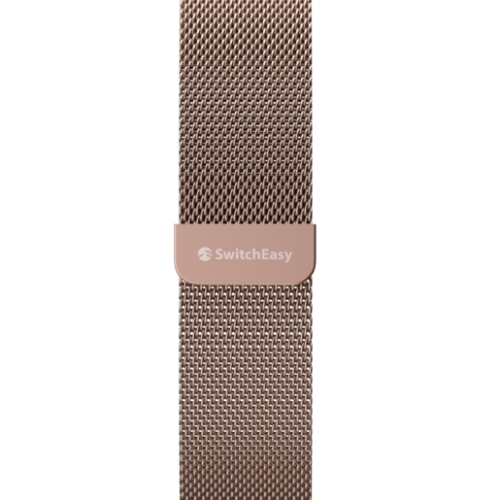 Ремешок SwitchEasy Mesh для Apple Watch 7 41mm&1~6,SE 38/40mm. Материал: нержавеющая сталь. Цвет: розовое золото. 