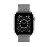 Ремешок SwitchEasy Mesh для Apple Watch 7 45mm&1~6, SE 42/44mm. Материал: нержавеющая сталь. Цвет: серебряный.