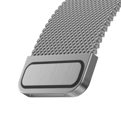 Ремешок SwitchEasy Mesh для Apple Watch 7 45mm&amp;1~6, SE 42/44mm. Материал: нержавеющая сталь. Цвет: серебряный.