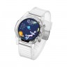 Умные часы Welbe Effect Neon 1.28"/TFT/240x240/200 mAh/круг/силикон. Цвет: прозрачный неон