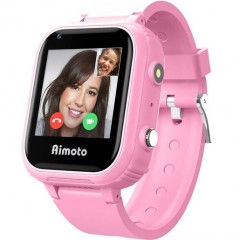 AIMOTO Умные часы Pro 4G. Цвет розовый.
