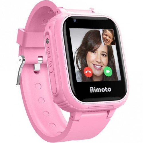AIMOTO Умные часы Pro 4G. Цвет розовый.