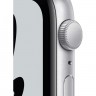 Часы Apple Watch Nike SE GPS, 44mm Silver Aluminium Case with Pure Platinum/Black Nike Sport Band,Корпус из серебристого алюминия, спортивный ремешок Nike цвета чистая платина/ черный 44 мм