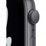 Часы Apple Watch Nike SE GPS, 44mm Space Grey Aluminium Case with Anthracite/Black Nike Sport Band,Корпус из алюминия цвета «серый космос», спортивный ремешок Nike цвета антрацитовый/черный 44 мм 