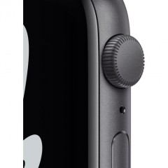 Часы Apple Watch Nike SE GPS, 44mm Space Grey Aluminium Case with Anthracite/Black Nike Sport Band,Корпус из алюминия цвета «серый космос», спортивный ремешок Nike цвета антрацитовый/черный 44 мм 