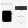 Часы Apple Watch Nike SE GPS, 44mm Space Grey Aluminium Case with Anthracite/Black Nike Sport Band,Корпус из алюминия цвета «серый космос», спортивный ремешок Nike цвета антрацитовый/черный 44 мм 
