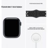 Часы Apple Watch Nike Series 7 GPS, 41mm Midnight Aluminium Case with Anthracite/Black Nike Sport Band,Корпус из алюминия цвета «темная ночь», спортивный ремешок Nike цвета антрацитовый/черный 41 мм 