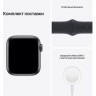 Часы Apple Watch SE GPS, 40mm Space Grey Aluminium Case with Midnight Sport Band, Корпус из алюминия цвета «серый космос», спортивный ремешок цвета «темная ночь» 40 мм 