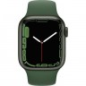 Часы Apple Watch Series 7 GPS, 41mm Green Aluminium Case with Clover Sport Band,Корпус из алюминия зеленого цвета, спортивный ремешок цвета «зеленый клевер» 41 мм 