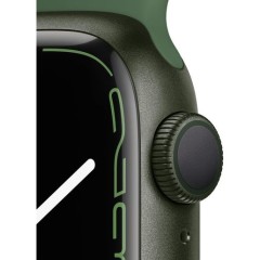 Часы Apple Watch Series 7 GPS, 41mm Green Aluminium Case with Clover Sport Band,Корпус из алюминия зеленого цвета, спортивный ремешок цвета «зеленый клевер» 41 мм 