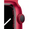 Часы Apple Watch Series 7 GPS, 45mm Red Aluminium Case with Red Sport Band,Корпус из алюминия красного цвета, спортивный ремешок красного цвета 45 мм 